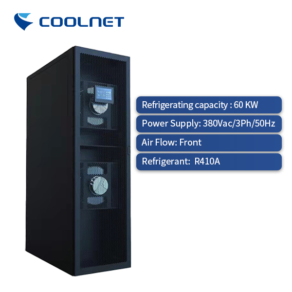 Sistema de enfriamiento dinámico en el aire acondicionado de la fila para la disipación de calor de Data Center 0